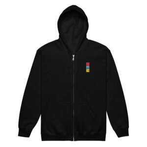 Embroidered Premium full zip hoodie
